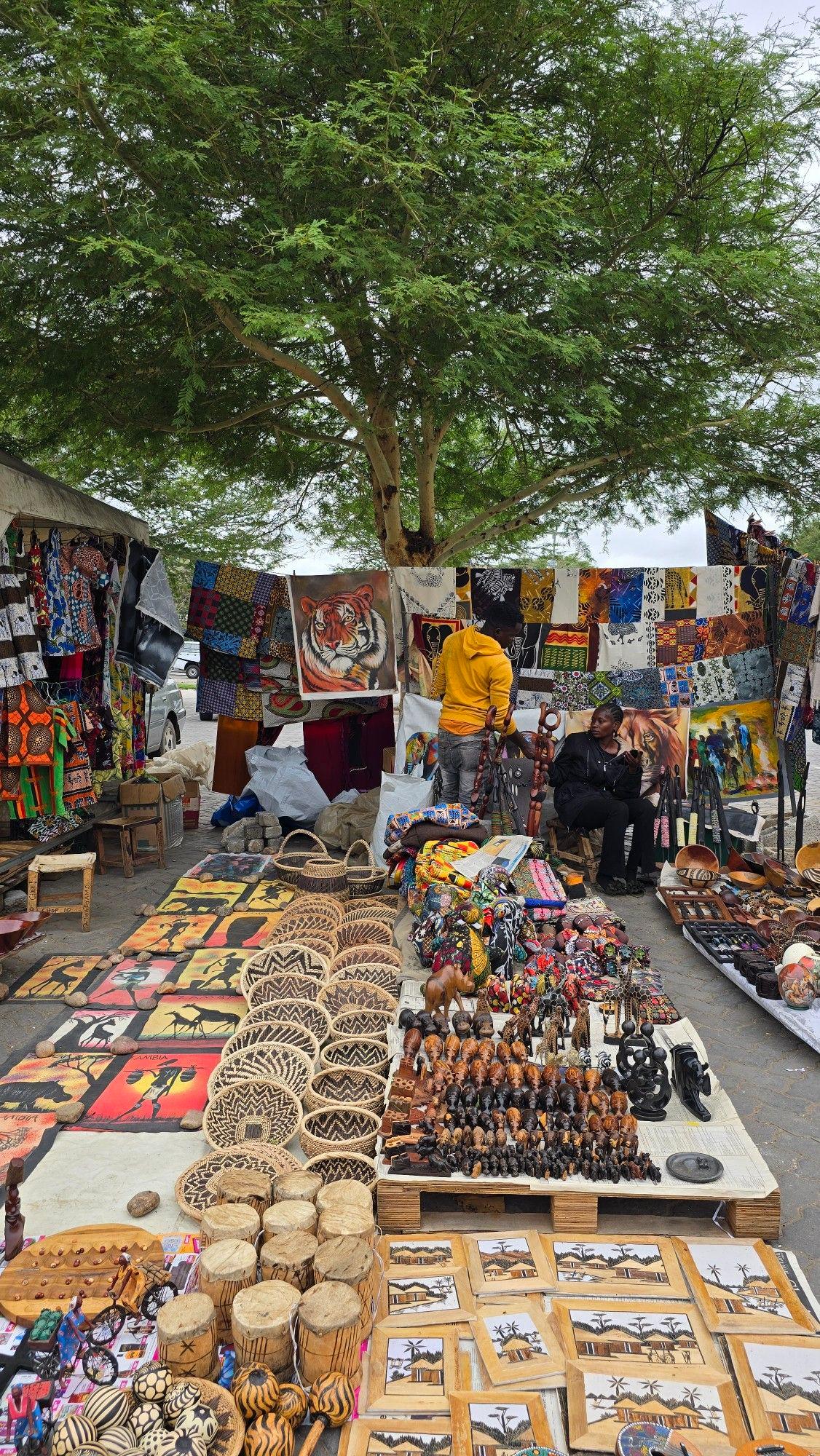 Marché de commerce et négoce en Afrique